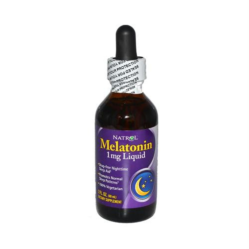 Natrol Melatonin - 1 mg - 2 fl oz