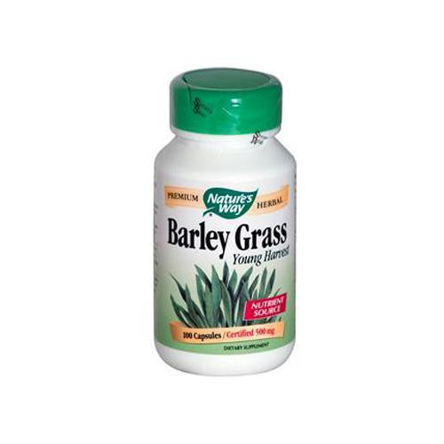 Natures Way Barley Grass Young Harvest - 100 Capsules