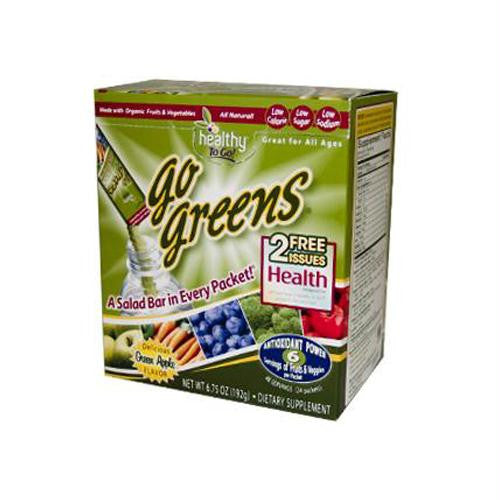 To Go Brands Go Greens Fruit - 24 Packets