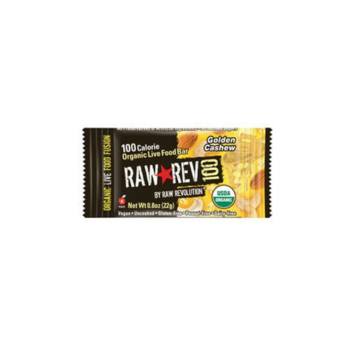 Raw Revolution Bar - Organic Cashew and Agave Nectar - Case of 20 - .8 oz