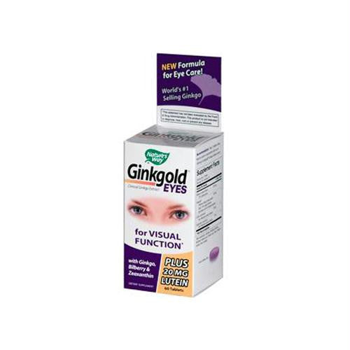 Natures Way Ginkgold Eyes - 60 Tablets