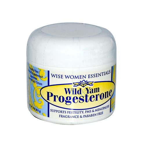 Wise Essential Wild Yam and Progesterone Cream - 2 oz