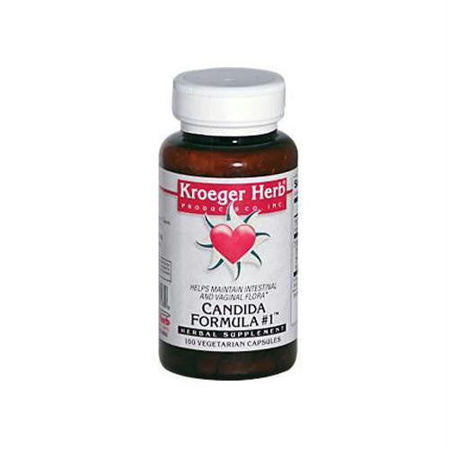 Kroeger Herb Candida Formula # 1 - 100 Capsules