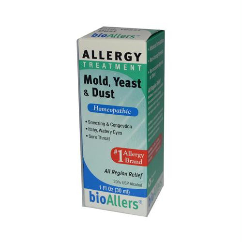 Bio-Allers Allergy Treatment Mold Yeast and Dust - 1 fl oz