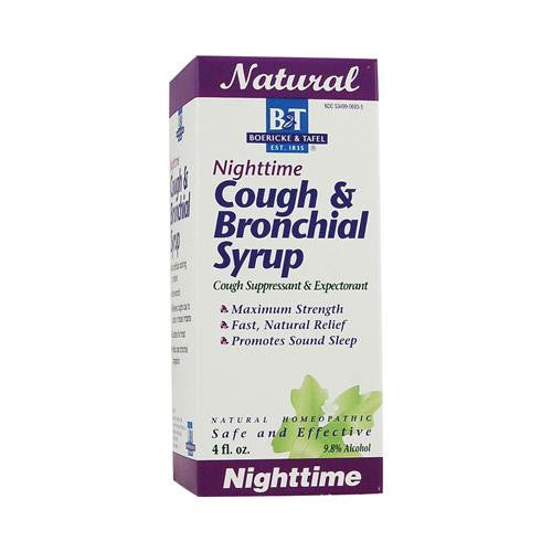 Boericke and Tafel Cough and Bronchial Syrup Nighttime - 4 fl oz