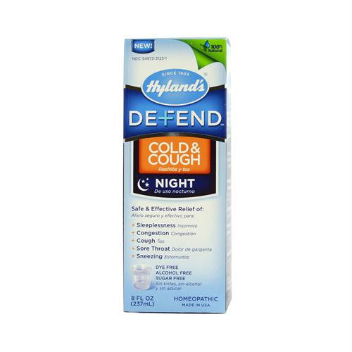 Hylands Defend Cold and Cough Night - 8 fl oz