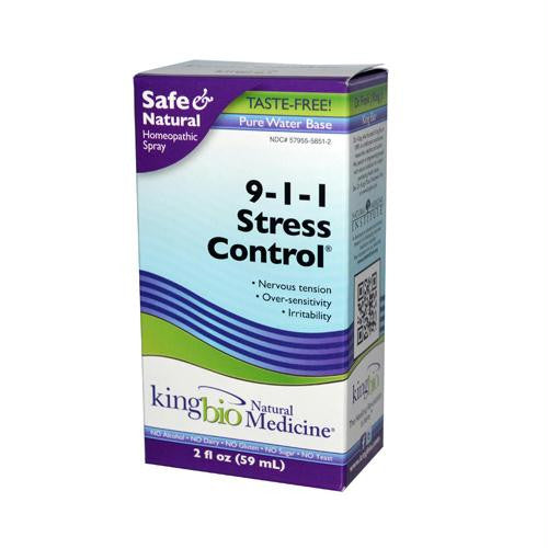 King Bio Homeopathic 911 Stress Control - 2 fl oz