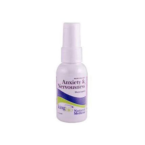 King Bio Homeopathic Anxiety and Nervousness - 2 fl oz