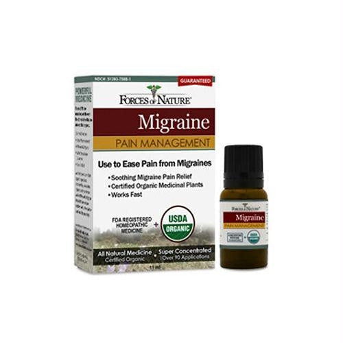 Forces of Nature Organic Migrane Pain Management - 11 ml