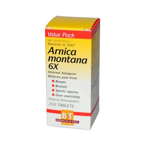 Boericke and Tafel Arnica Montana 6X - 250 Tablets