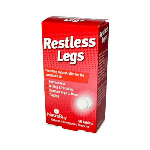 NatraBio Restless Legs - 60 Tablets