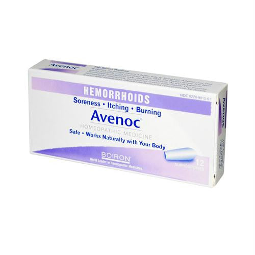 Boiron Hemorrhoids Avenoc Suppositories - 12 Suppositories