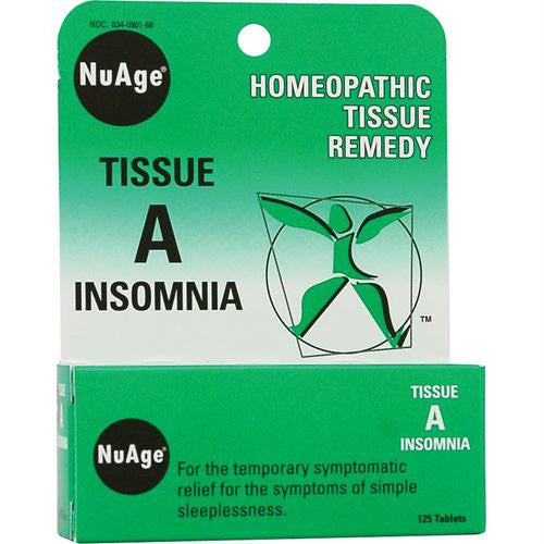 NuAge Labs Tissue A Insomnia - 125 Tablets