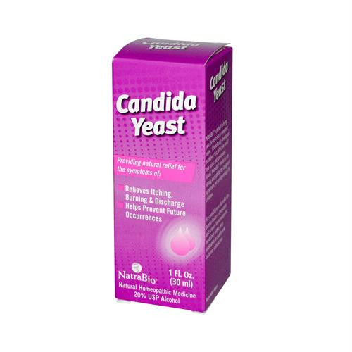 NatraBio Candida Yeast - 1 fl oz