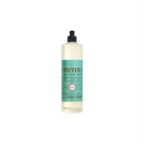 Mrs. Meyers Liquid Dish Soap - Basil - 16 oz