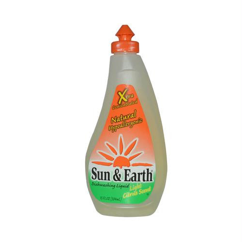 Sun and Earth Hyoallergenic Ultra Dishwashing Liquid - 13 fl oz