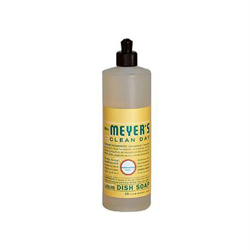 Mrs. Meyers Liquid Dish Soap - Honeysuckle - Case of 6 - 16 oz