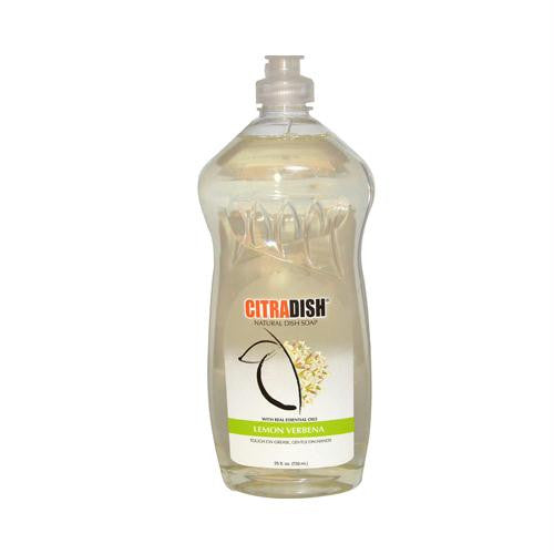 CitraSolv CitraDish Natural Dish Soap Lemon Verbena - 25 fl oz - Case of 12