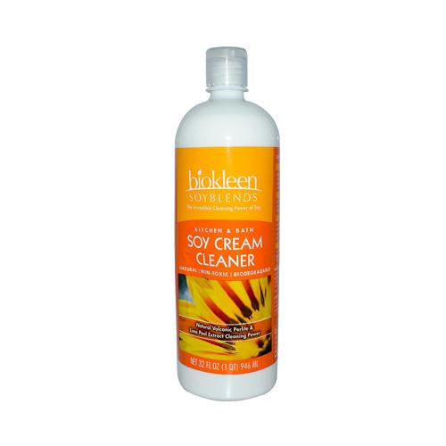 Biokleen Soy Cream Cleaner - Kitchen and Bath - 32 oz