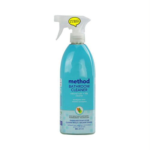 Method Products Tub and Tile Spray - Eucalyptus - 28 oz - Case of 8