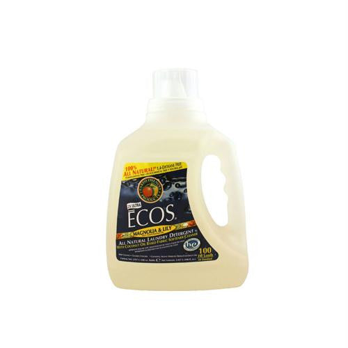 Earth Friendly Ecos Ultra 2x All Natural Laundry Detergent - Magnolia and Lily - 100 oz