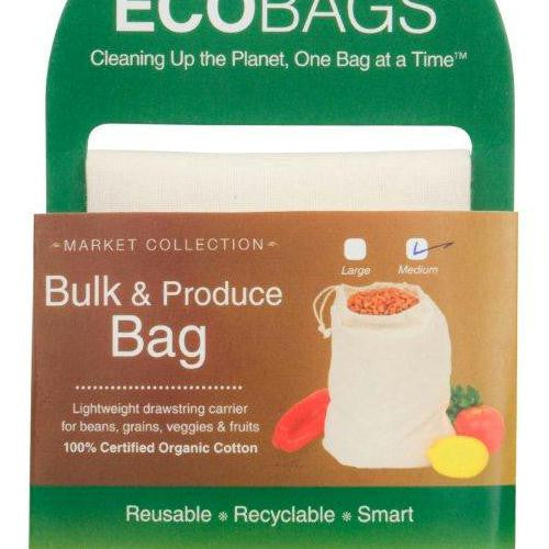 ECOBAGS Market Collection Organic Cloth Bulk and Produce Bag - Medium - 1 Bag