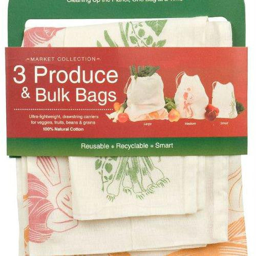 ECOBAGS Market Collection Set of 3 Produce and Bulk Bags - 1 Set of 3 Bags