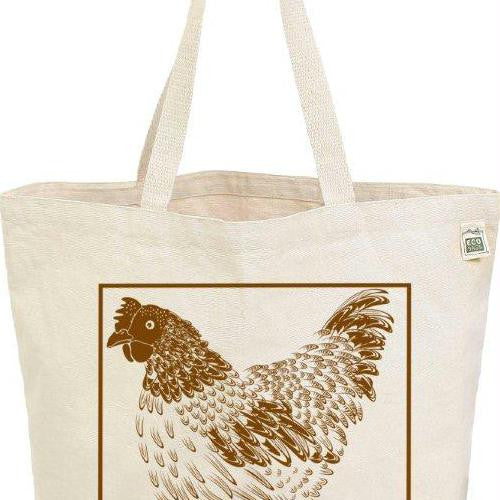 ECOBAGS Farmers Market Tote - Chicken - 10 Bags