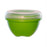 Preserve Large Food Storage Container - Green - Case of 12 - 25.5 oz