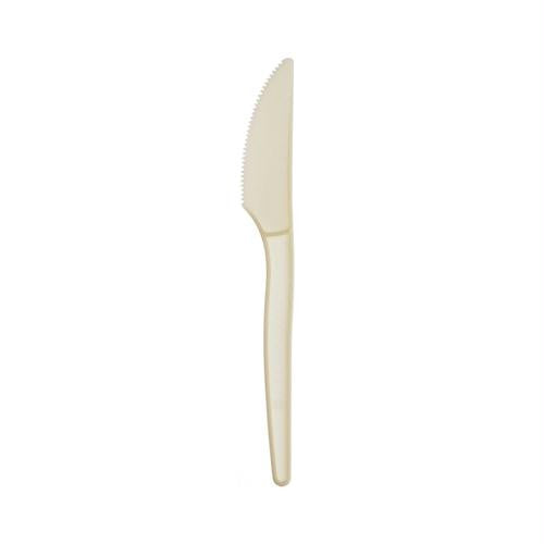 Eco-Products Plantware Renewable and Compostable Knife - 7 inch - Case of 1000