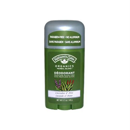 Natures Gate Organics Deodorant - Lavender and Aloe - 1.7 oz