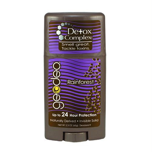 Geo-Deo Deodorant Stick - Natural Rainforest with Detox Complex - 2.3 oz