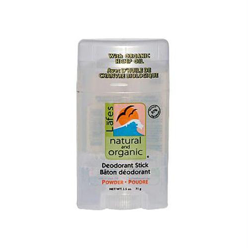 Lafes Natural Deodorant Stick Powder - 2.5 oz