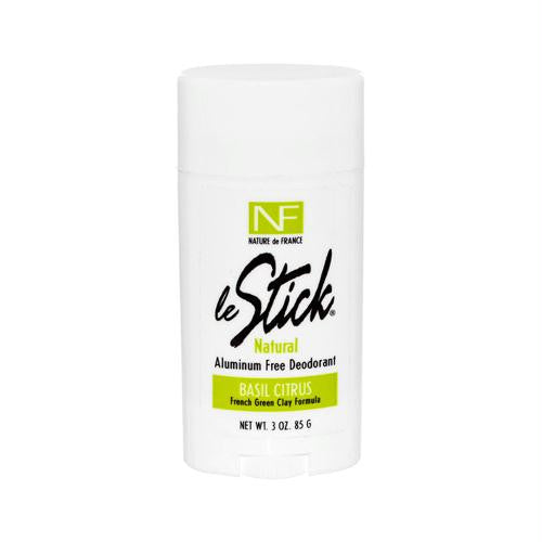 Nature De France Le Stick Natural Deodorant Stick Citrus Basil - 3 oz