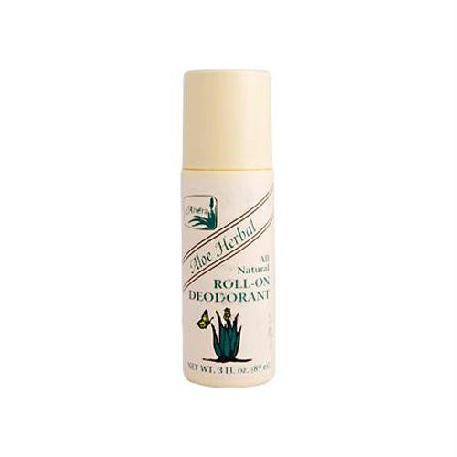 Alvera All Natural Roll-On Deodorant Aloe Herbal - 3 fl oz