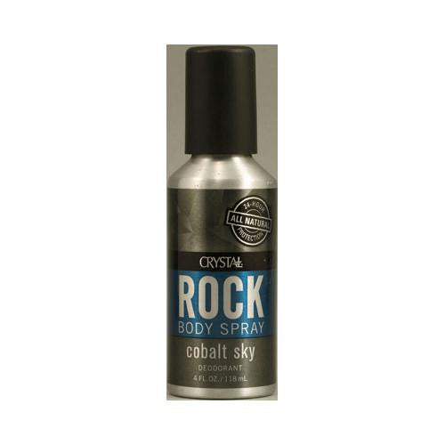 Crystal Rock Deodorant Body Spray - Cobalt Sky - 4 fl oz