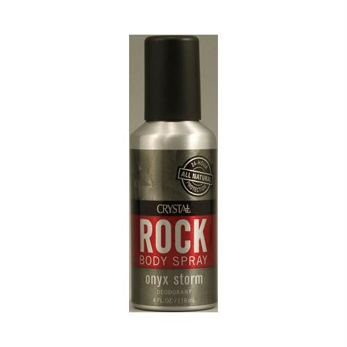 Crystal Rock Deodorant Body Spray - Onyx Storm - 4 fl oz