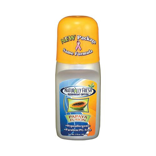 Naturally Fresh Roll On Deodorant Crystal Papaya Fusion - 3 oz