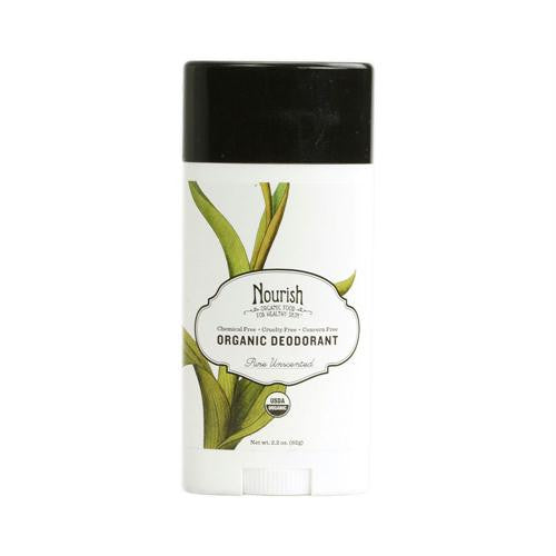 Nourish Organic Deodorant - Pure Unscented - 2.2 oz