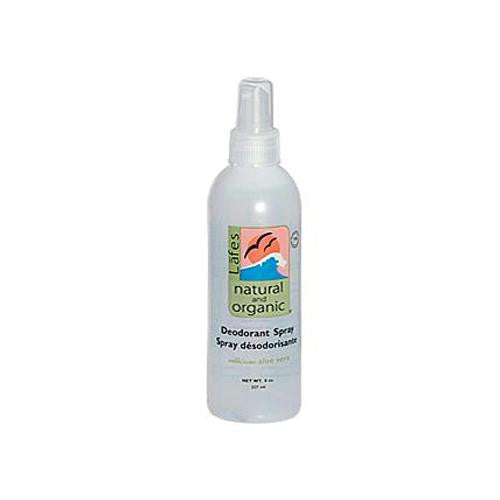 Lafes Natural and Organic Deodorant Spray - 8 fl oz