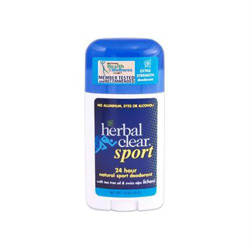 Herbal Clear 24 Hour Natural Sport Deodorant - 1.8 oz