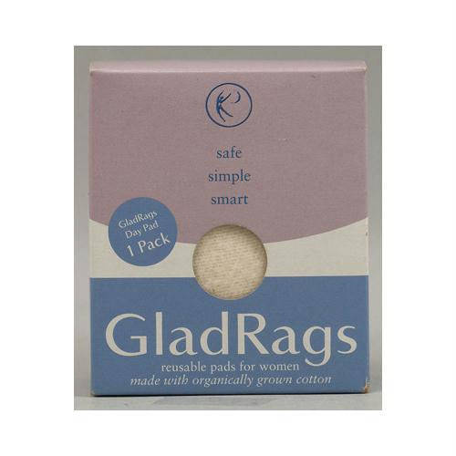 Gladrags Organic Undyed Day Pads - 1 Pack