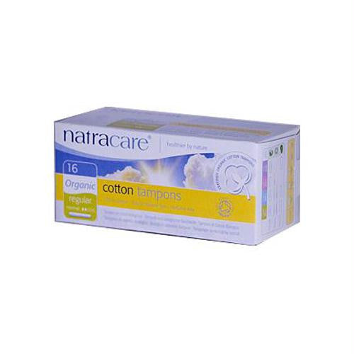 Natracare Organic Cotton Tampons Regular - 16 Tampons