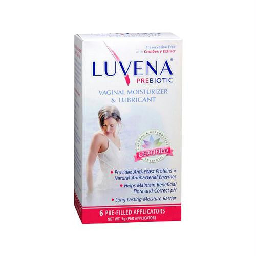 Luvena Vaginal Moisturizer and Lubricant - Box of 6 - 5 Grams