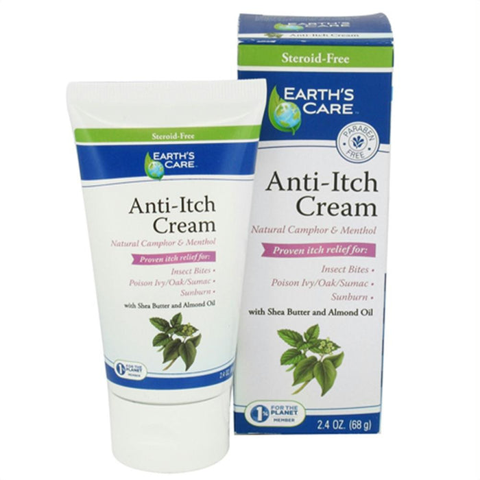 Earths Care Anti-Itch Cream - 2.4 oz