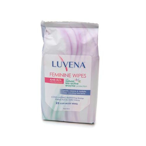 Luvena Anti-Itch Wipes - Medicated - 25 Pack