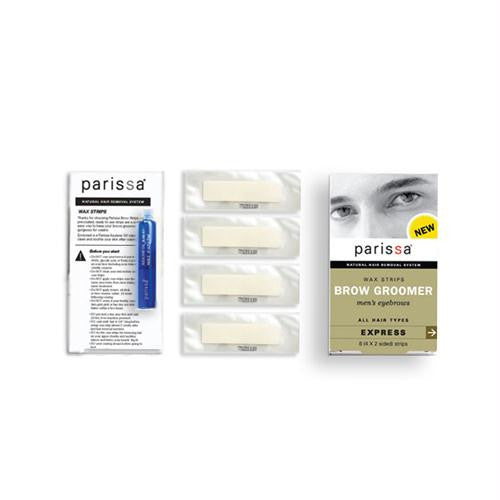 Parissa Wax Strips - Mens Brow Groom - 8 Pack