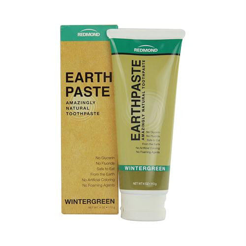 Redmond Trading Company Earthpaste Natural Toothpaste Wintergreen - 4 oz