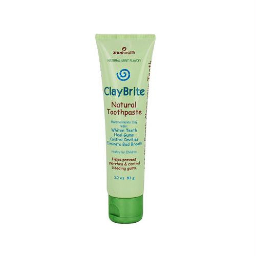 Zion Health Claybrite Extra Strength Toothpaste - 3.2 oz