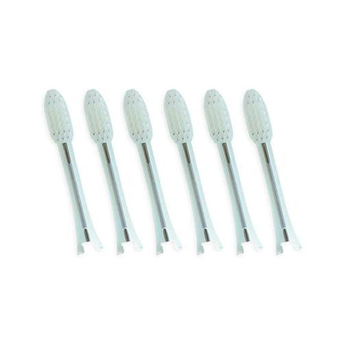 Dr. Tungs Ionic hyG Replacement Brush Heads - Soft - Case of 6 - 2 Pack